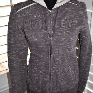 Hurley Zip Up Purple/White Jacket